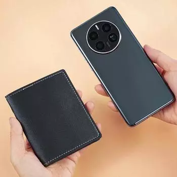 1 шт., сумка для карт, тонкий и компактный чехол для банковских карт, кошелек для водительских прав, простой и антиразмагничивающий держатель для карт темно-синий