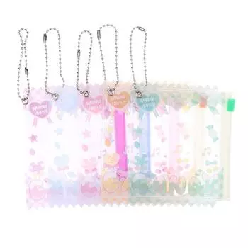 1 шт. сумка для конфет, футляр для хранения значков с мультяшной тематикой, защитная сумка для кукол