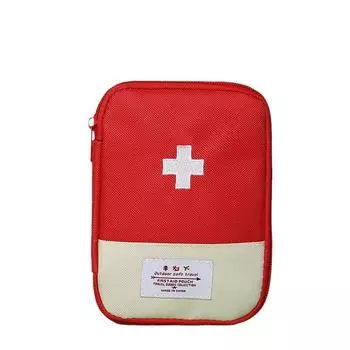 1 шт., сумка для переноски лекарств из ткани Оксфорд, симпатичное хранилище для таблеток, удобный органайзер для аптечек первой помощи