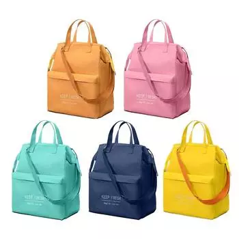 1 шт. сумка для пикника и ланча из ткани Оксфорд, изоляционная сумка для ланча на открытом воздухе, сумка для льда, термосумка для женщин и мужчин зелёный