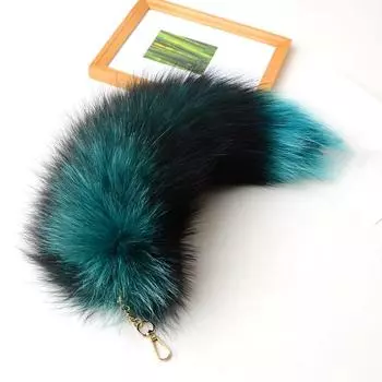 1 шт. сумка унисекс милый брелок-подвеска для ключей подарки автомобиль косплей волк лиса брелки аксессуары окрашенный красочный рюкзак зелёный