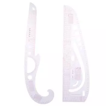 1 шт. супер мягкая пластиковая линейка для рисования портновская линейка швейный инструмент 45CM