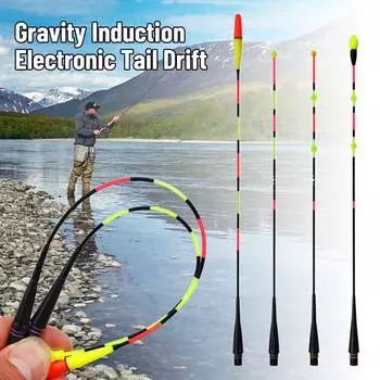 1 шт., супер яркий светодиодный умный поплавок для рыбалки, светящийся поплавок для ночной рыбалки, аккумулятор cr425 A03-No color change