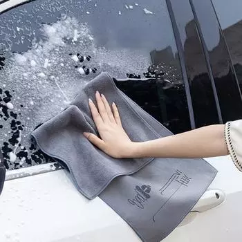 1 шт. Супер впитывающее полотенце для сушки автомобиля, замшевое, кораллового, бархата, двухстороннее, для чистки автомобиля 30*30cm