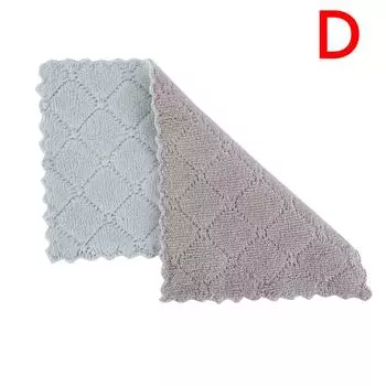 1 шт. супер впитывающее полотенце из микрофибры для мытья посуды для кухни бытовое чистящее полотенце