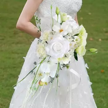 1 шт. Свадебный букет, свадебные букеты для невесты, искусственный шелковый цветок, свадебный букет для свадебной церемонии в стиле бохо, декор на годовщину