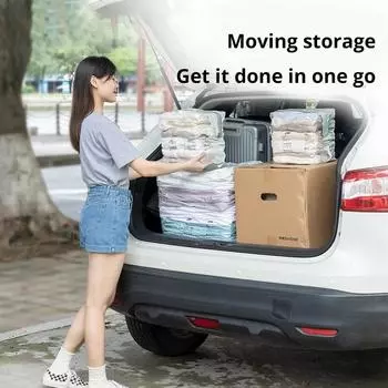 1 шт. светло-зеленый вакуумный компрессионный мешок для хлопкового одеяла, сумка для хранения одежды, сортировка и упаковка одежды 50x70x30cm белый