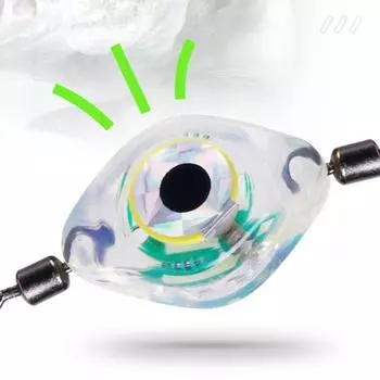 1 шт. светодиодная лампа для рыбной ловли, мини-свет для рыболовной приманки, светодиодная глубокая подводная форма глаза, рыболовная приманка для кальмара, светящаяся приманка 2