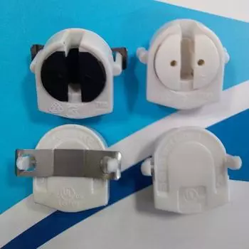 1 шт. светодиодная люминесцентная лампа аксессуары T5 люминесцентный держатель лампы нешунтированный термостойкий патрон лампы C10 переменного тока 500 В 2A