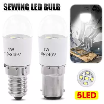1 шт. светодиодная мини-лампочка для швейной машины E14