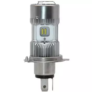 1 шт. Светодиодные лампы H4 для мотоциклетной фары с ближним/дальним светом, подключи и работай 9-30 В 5700-6200 К