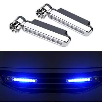 1 шт. светодиодные ветровые дневные ходовые огни для subaru forester jeep grand cherokee ford f150 toyota highlander mitsubishi lancer YSL белый