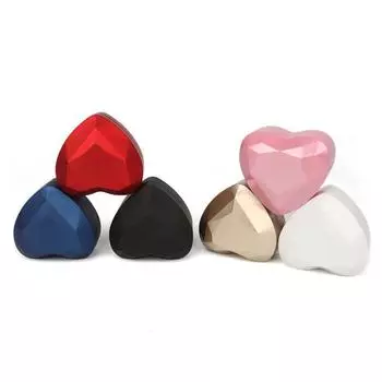 1 шт. светодиодный держатель для кольца в форме сердца, предложение, дисплей для свадебного кольца Ring box розовый