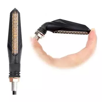 1 шт. светодиодный индикатор поворота для бега мотоцикла, мигалка, мигалка, лампа