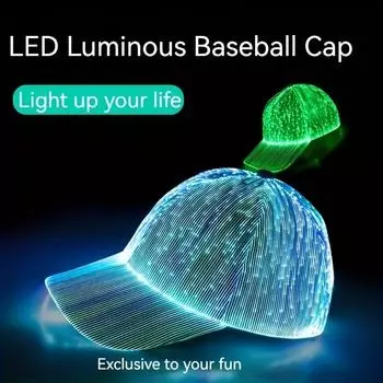 1 шт. светодиодный колпачок с 7 цветами, светящийся LDC и зарядка через USB для вечеринки, рождественского мероприятия, праздника, идеальный выбор для подарков чёрный