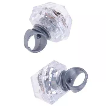 1 шт. светодиодный мигающий светящийся палец кольцо игрушки для рождественской новогодней вечеринки игрушка one size