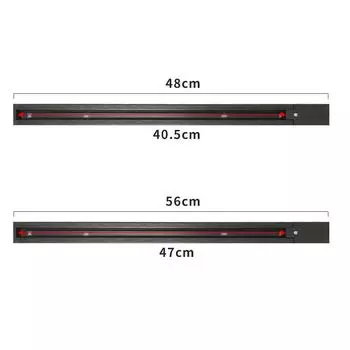 1 шт. светодиодный трековый светильник 50 см ПВХ белый черный свинцовый рельс соединители рельс 2 линии кронштейн аксессуары
