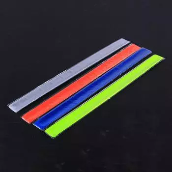 1 шт. светоотражающая лента для велоспорта, предупреждающий браслет для бега, рыбалки, безопасного велосипеда, штаны, ремешок для ног, флуоресцентная лента красный