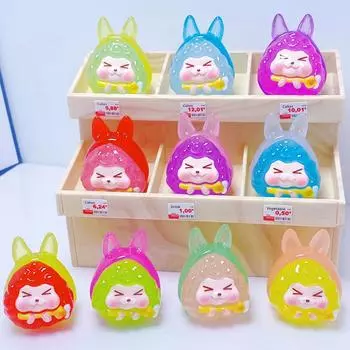 1 шт. светящаяся мультяшная кукла суши, микроландшафтная фигурка, украшение, уличная светящаяся миниатюрная статуэтка, горшечные мини-садовые аксессуары