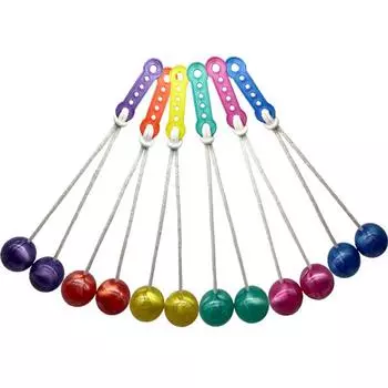 1 шт. светящиеся шарики-щелкуны Fidget Clack, игрушка Pro-Clackers Ball, антистрессовый шумовой генератор