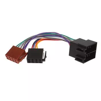 1 шт. свинцовый жгут проводов мужчина к женщине разъем кабеля ISO адаптер для Golf MK4 A6 автомобильный радиоприемник стерео жгут проводов адаптер