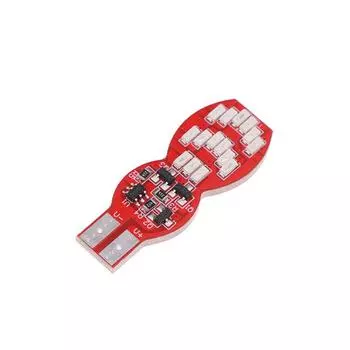 1 шт. T10 автомобильный светодиод Canbus W5W 4014 30SMD автоматический светодиодный светильник для салона автомобиля, плафон для чтения, габаритный фонарь RGB Blubs белый