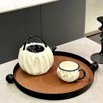 1 шт. тарелка для еды, дома, свадьбы, вечеринки, чайного подноса, подноса для хранения мелочей, ретро-круглого дизайна, отеля, ресторана, 2 цвета