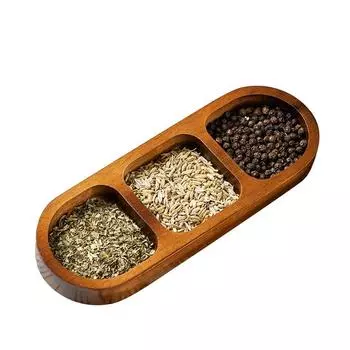 1 шт. тарелки для закусок 2-4 решетки блюдо для макания барбекю горячий горшок поднос для приправ товары для дома полка для приправ овальная S