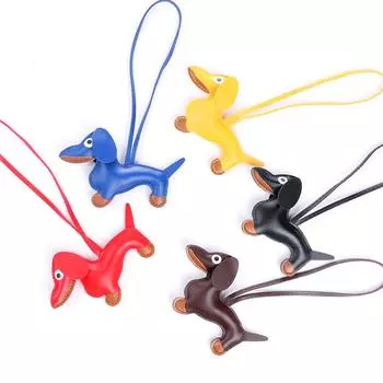 1 шт. телефонный брелок для вечеринки, подарок в виде сосиски, подвесное украшение в виде собаки, несколько цветов, милый европейский брелок из искусственной кожи, подвеска для сумки