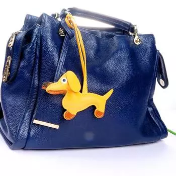 1 шт. телефонный брелок-подвеска, украшение для сумки, милый европейский многоцветный подарочный сплав для вечеринки, брелок из искусственной кожи в виде собаки-колбаски