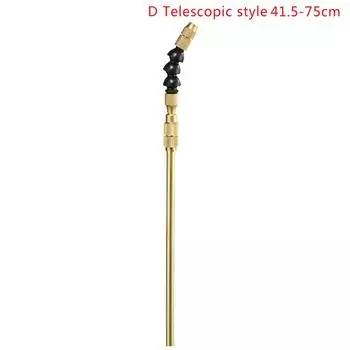 1 шт. телескопическая насадка для распыления воды, распылитель высокого давления, насадки для распыления воды