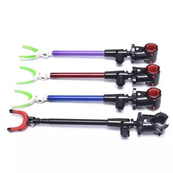 1 шт. телескопический кронштейн для рыболовной удочки, держатель удочки, 3 секции, кронштейн, подставка, рыболовный инструмент, складной гаджет для рыболова