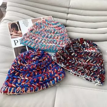 1 шт. теплая дышащая ветрозащитная наружная защита ушей мягкая плюшевая шапка-бини Hedawear морозостойкая вязаная шапка