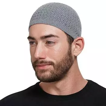 1 шт. теплая вязаная кипа Homme шляпа мужские шапочки мусульманские мужские молитвенные шапки еврейский исламский Рамадан