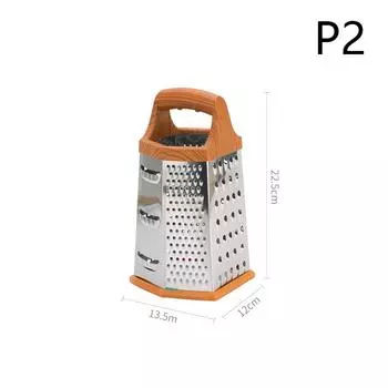 1 шт. Терка для фруктов и овощей Шестисторонняя комбинированная терка Многофункциональная овощерезка Шинкoвка редиса Картофельная соломка 9inch