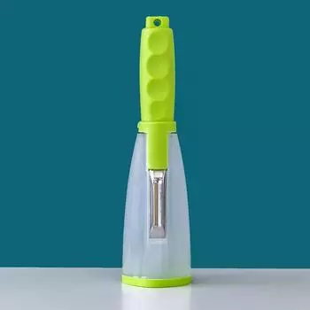 1 шт. терка для картофеля, огурцов, моркови, овощечистка, многофункциональный нож для хранения, нож для очистки овощей, фруктов зелёный