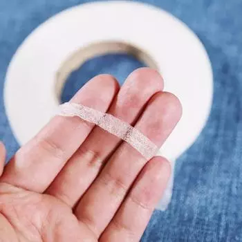 1 шт. термоплавкая двухсторонняя лента для склеивания двухсторонней нетканой подкладки и термоклеевой подкладки в швейных принадлежностях для одежды