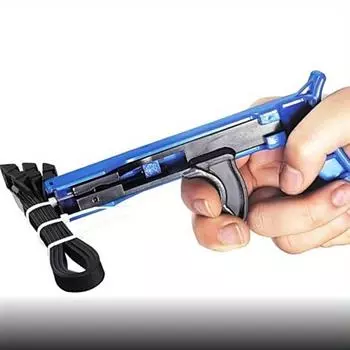 1 шт. TG-100 Автоматический станок для натяжения, крепления и резки нейлоновых кабельных стяжек Специальные плоскогубцы Бытовые ручные инструменты