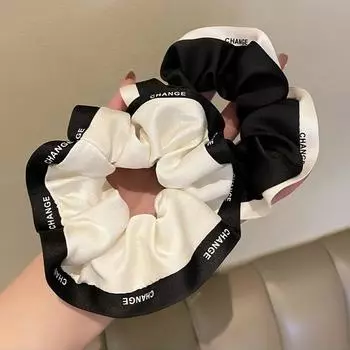 1 шт. тканевая эластичная повязка на голову элегантные резинки для волос атласные аксессуары для волос головной убор HairRope