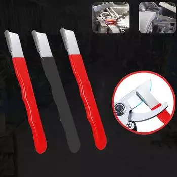 1 шт. точилка для садовых инструментов, твердая легированная стальная точилка, ручная быстрая карманная точилка, инструмент для садовых секаторов чёрный