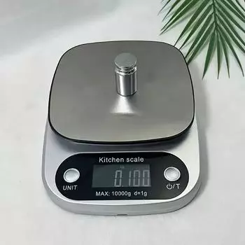 1 шт. Точные цифровые кухонные весы для приготовления пищи и выпечки - предел взвешивания 22 фунта в граммах и унциях, идеально подходят для кофе, мяса и многого другого