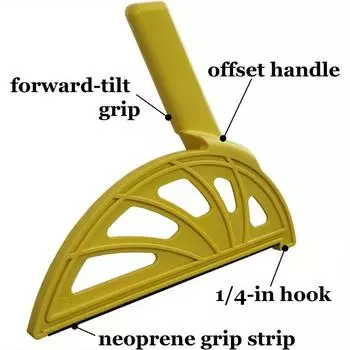 1 шт. толкающий блок для настольных пил, фрезерных столов и фуговальных станков, толкатель со смещенной ручкой светло-желтого