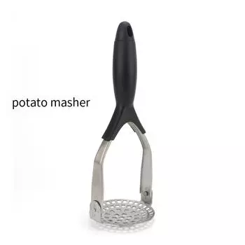1 шт., толкушка для картофеля из нержавеющей стали, толкушка для тыквы, кухонные гаджеты, кухонная утварь для выпечки, складные инструменты для хранения столового серебра