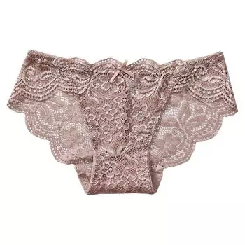 1 шт. Тонкие дышащие трусики с высокой талией больших размеров, удобные женские кружевные трусы, нижнее белье, трусы L