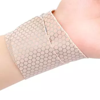 1 шт. тонкий воздушный ремень для поддержки запястья, регулируемый бандаж для запястья для мужчин и женщин, облегчение боли в запястье, ремни для тренировок, артрит, фитнес чёрный