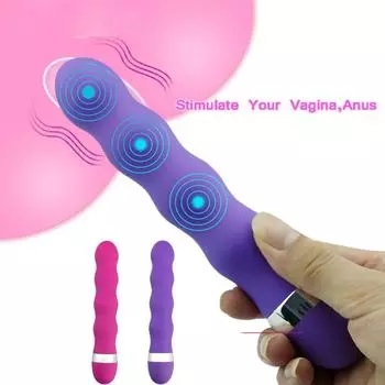 1 шт. товары для взрослых, алмазный вибрационный стержень с резьбой G-point для женской мастурбации, AV вибрационный стержень