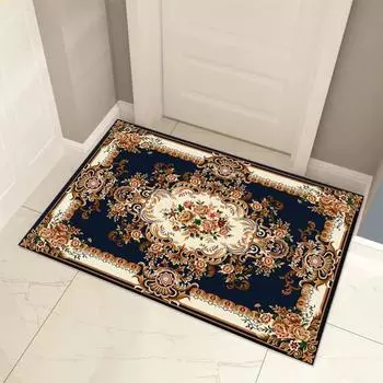 1 шт., традиционный марокканский дизайн, напольный коврик, противоскользящий, для кухни, спальни, ручной работы, стеганый ковер, ковер для гостиной, входной коврик 40x60cm
