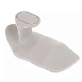 1 шт. Тренажер для пальцев Гимнастический хват Фитнес Кистевой эспандер Тренажер для силы рук Тренажер для хвата в тренажерном зале Тренировка хвата для подтягиваний Защита ладони Ручка для хвата серый