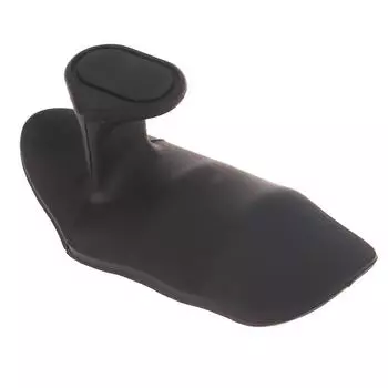 1 шт. Тренажер для пальцев Гимнастический хват Фитнес Кистевой эспандер Тренажер для силы рук Тренажер для хвата в тренажерном зале Тренировка хвата для подтягиваний Защита ладони Ручка для хвата чёрный