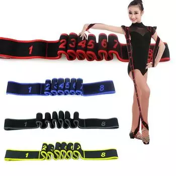 1 шт., тренажерный зал, стрейч, для тренировок для взрослых, для девочек, гимнастика, эластичная лента, аксессуары, ленты, сопротивление йоге Child жёлтый